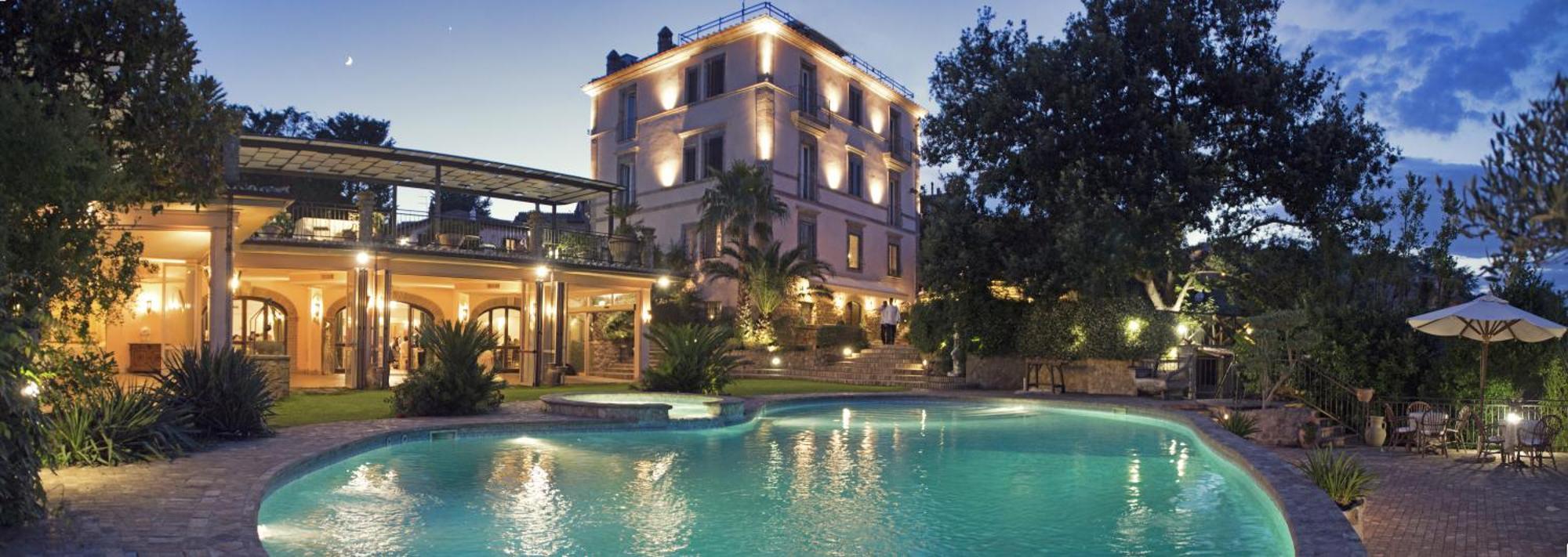Villa Clodia Relais Manziana Экстерьер фото