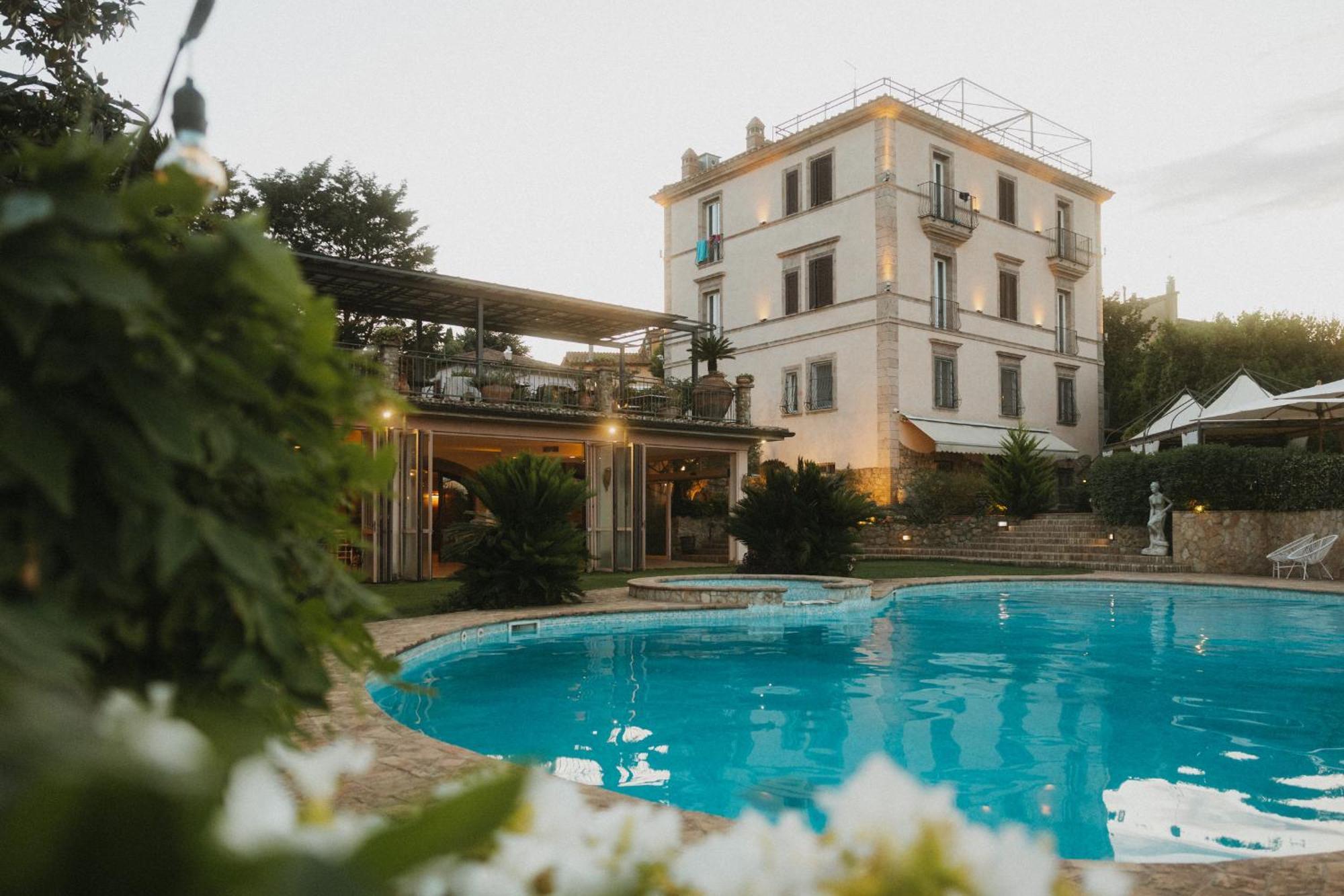 Villa Clodia Relais Manziana Экстерьер фото