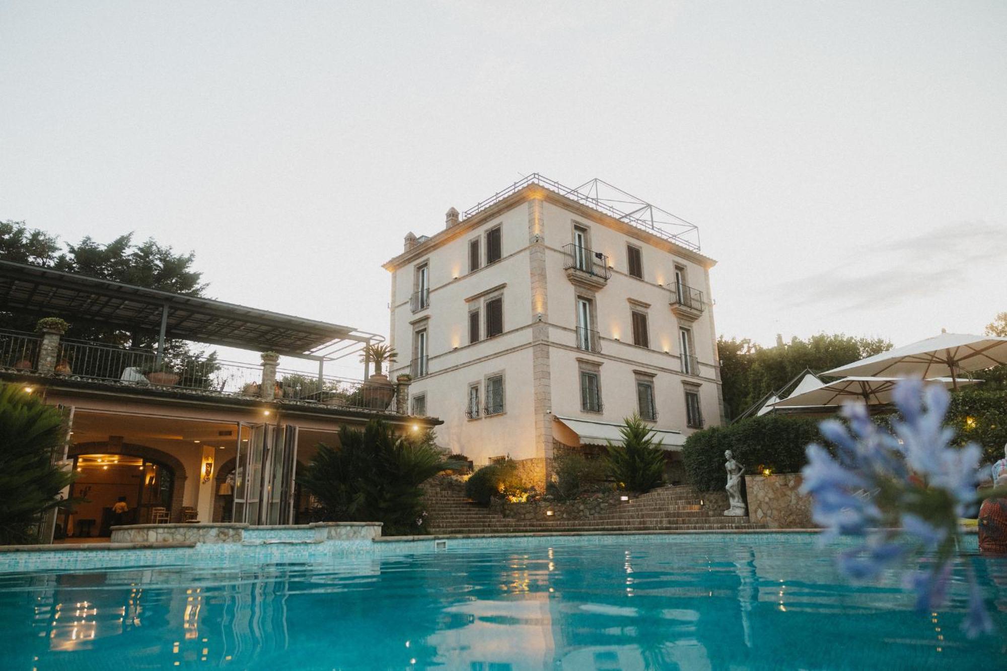 Villa Clodia Relais Manziana Экстерьер фото